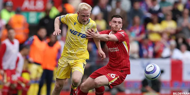 Crystal Palace avslutar säsongen med ett kryss mot Liverpool