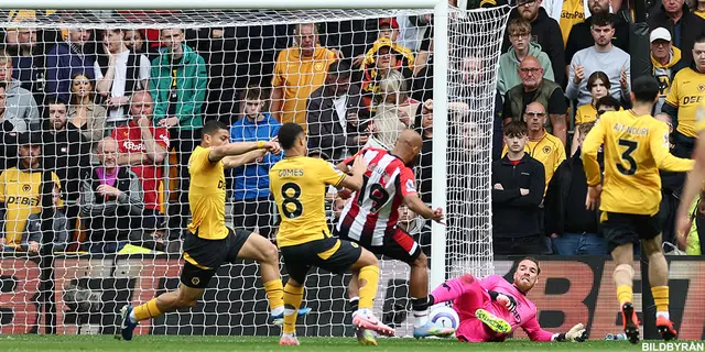 Matchrapport: Wolves-Brentford 1-1