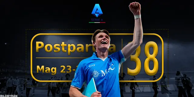 Postpartita 38: Napoli mästare och Empoli & Venezia fick lämna