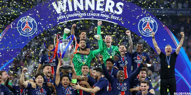 PSG Champions League-mästare