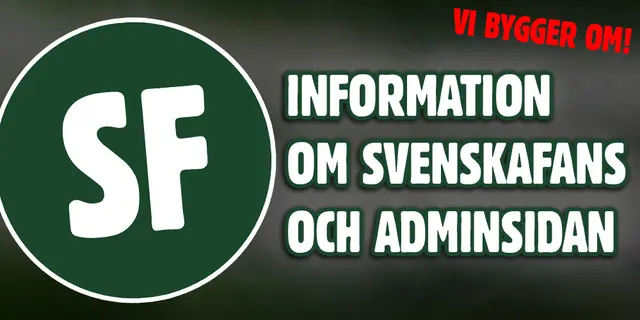 Nu utvecklar vi SvenskaFans