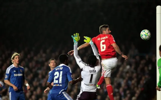 Benfica utslaget efter förlust mot Chelsea