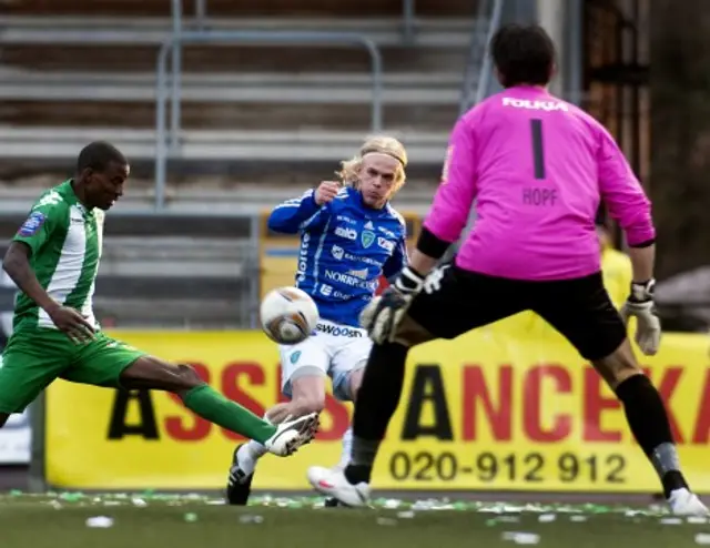 UFC 1-2 Hammarby  - Bitterhet med glimtar av hopp