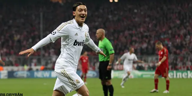 Özil räddar poäng och ära på Bernabeu