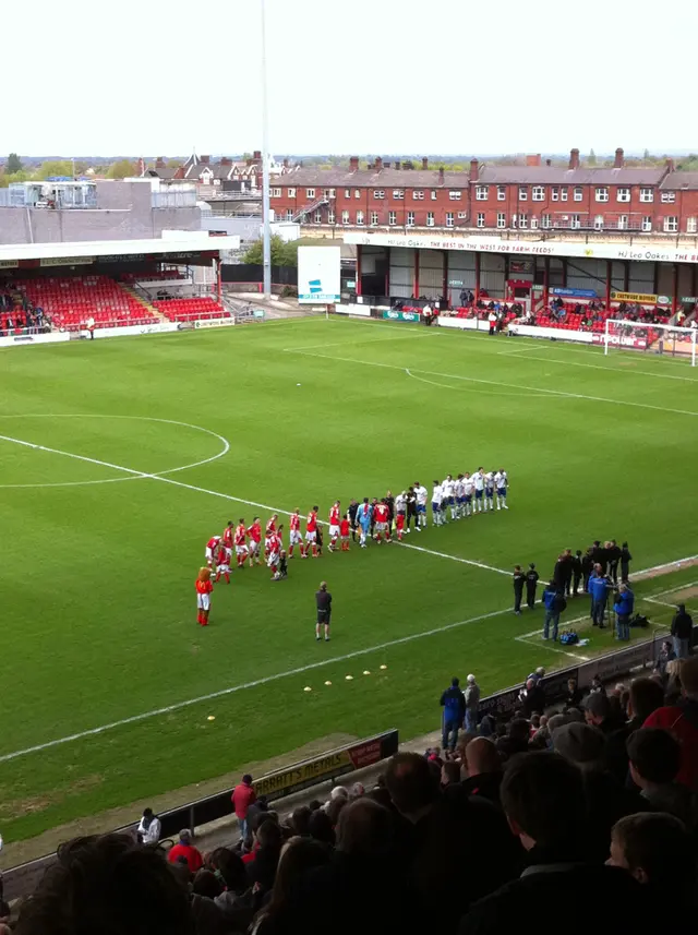 Crewe Alexandra - Aldershot town 2-2