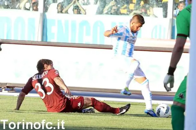 Pescara – Torino 2-0: Inte ens nära