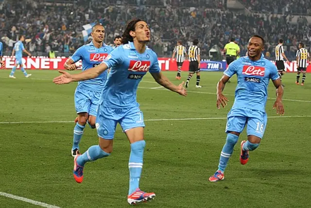 Napoli 3-1 Inter: Cavani x3