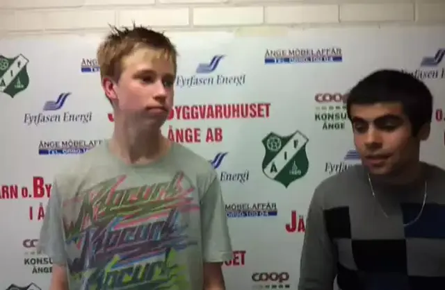Efter matchen med Jesper Gulliksson och Haik Danielian