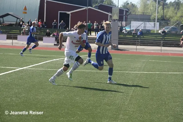 Efter matchen med Robin Wiklund