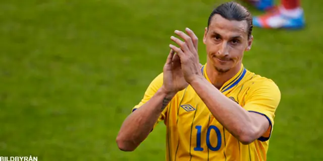 Zlatan nöjd efter matchen