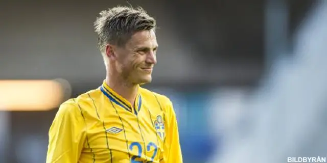 Sveriges startelva mot Ukraina