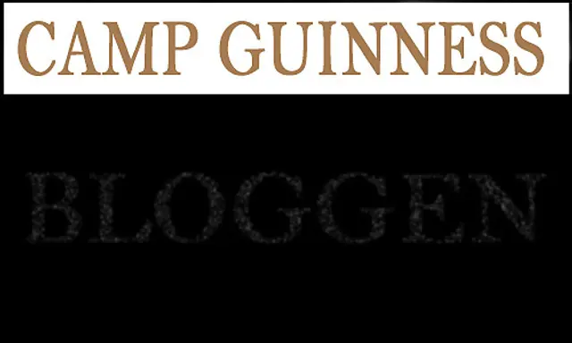 Camp Guinness Bloggen - Tack för titten!