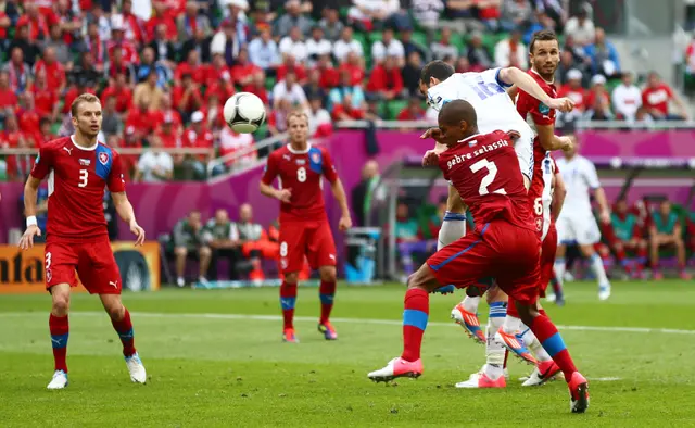 Grekland - Tjeckien 1-2: Det gäller att vara med från start
