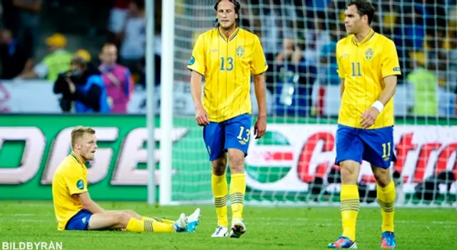 Sverige-England 2-3: Utslagna efter två matcher