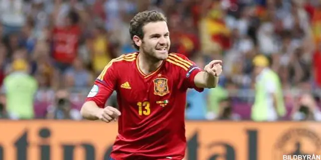 Ingen Juan Mata i landslagstruppen