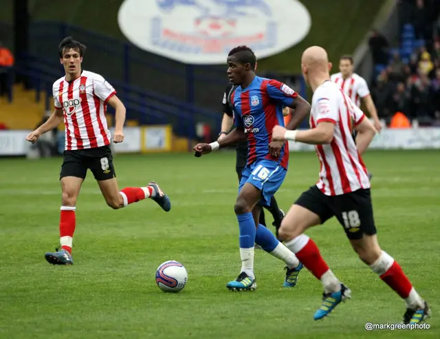 Crystal Palace tog tredje raka bortasegern