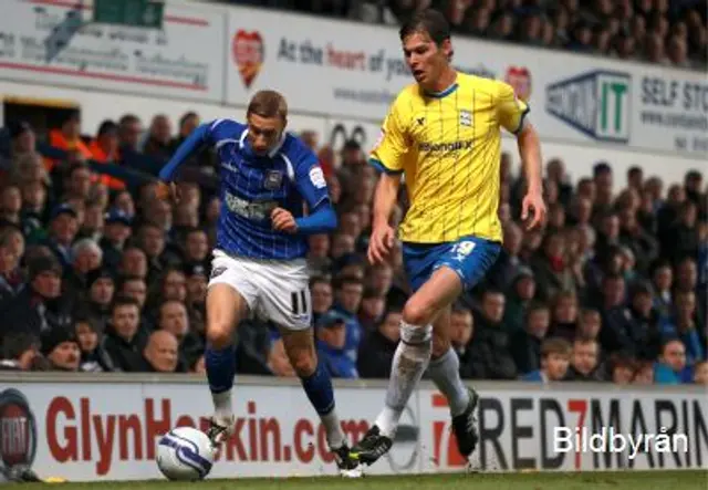 Blues-Ipswich 1-1