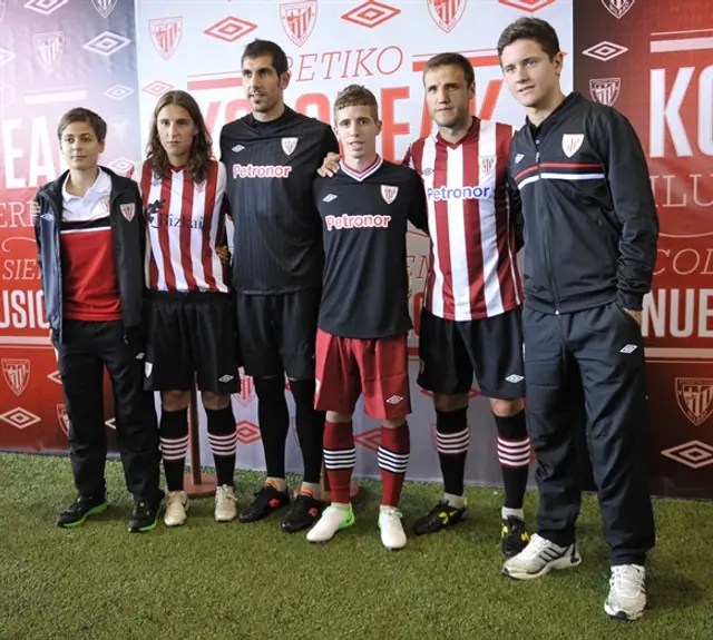 Athletic presenterar matchställen för 2012/2013