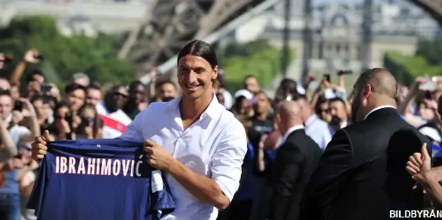 Zlatan Ibrahimovic, en symbol för hela Paris