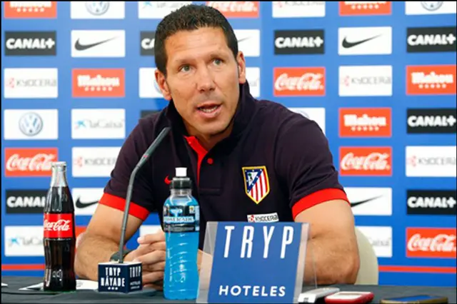 Diego Simeone: "Vi letar inte en ersättare till Diego"