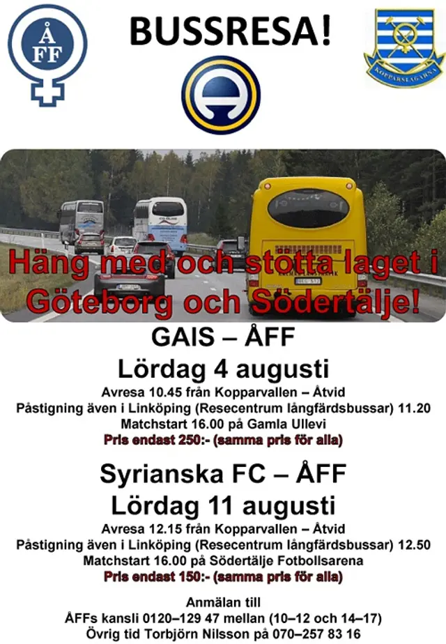 Bussresa till Göteborg & Södertälje