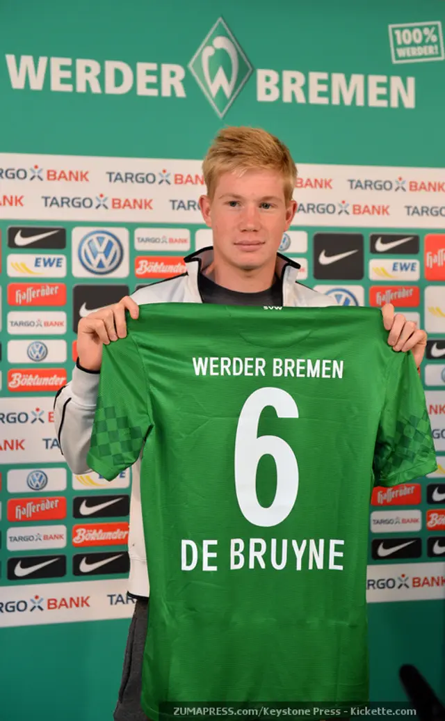 Werder lånar in Kevin de Bruyne