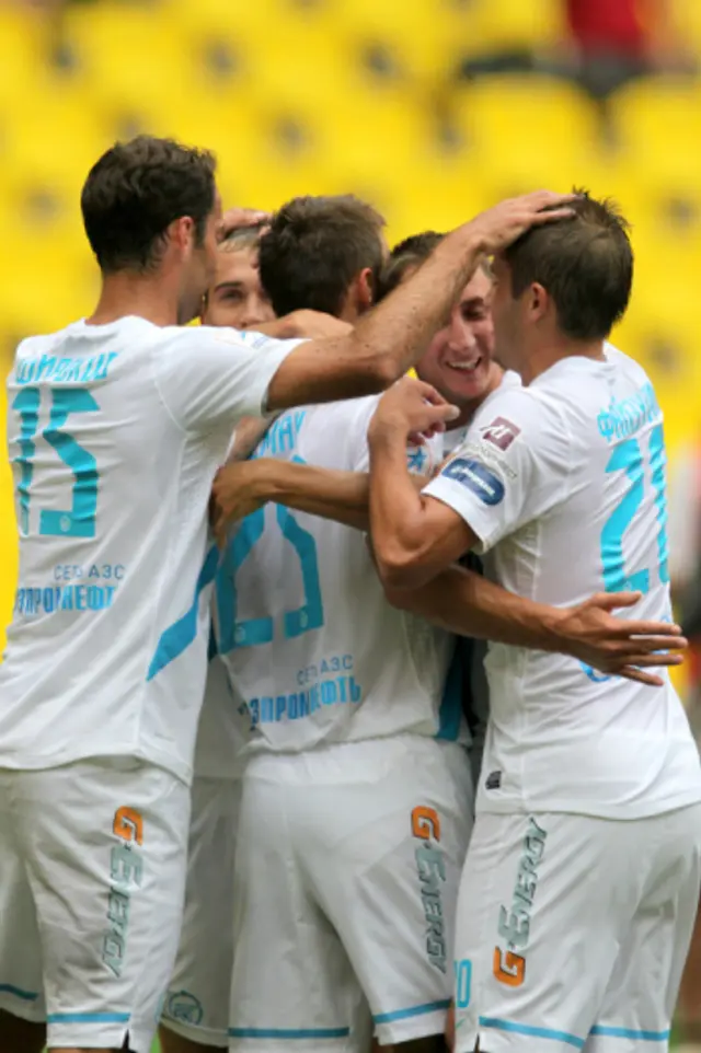 CSKA 1 - 3 Zenit. 45 minuters utspelning fick räcka