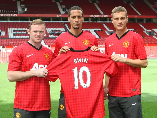 Man United ingår sponsoravtal med bwin