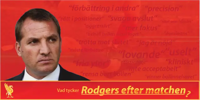 Rodgers efter matchen