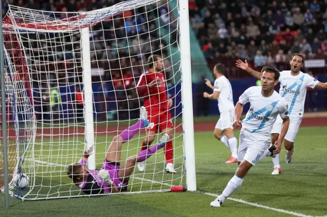 Mordovia 0 - 3 Zenit. Kerzjakov tvåmålskytt i comebacken