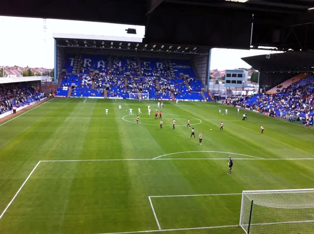 Bildspecial från Tranmere Rovers - Colchester United