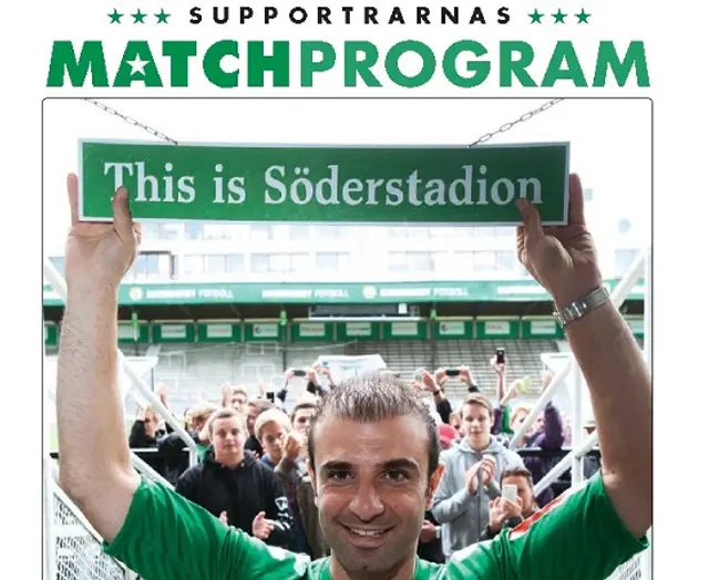 Supportrarnas Matchprogram: "This is Söderstadion"