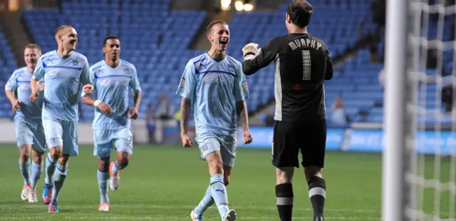 Coventry City - Burton Albion 0 - 0 ( 10 - 9 på straffar ) JPT 1:a omgången