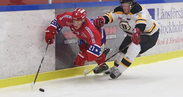 Huddinge-Visby 2-4 (0-3, 1-0, 1-1)