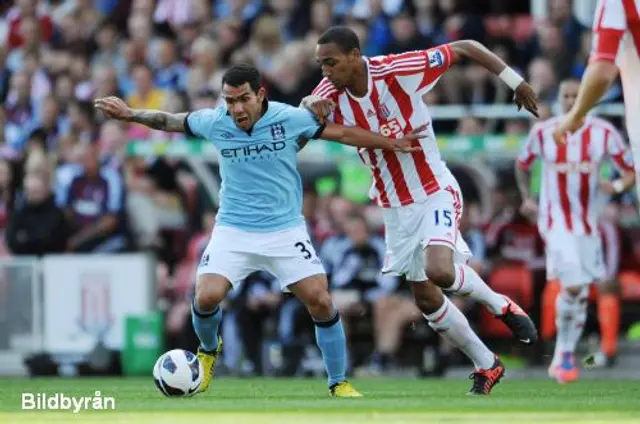 Matchrapport Stoke-Manchester City 1-1