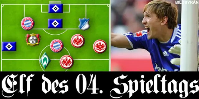 Omgångens elva i Bundesliga: Glädjehelg för bottenlagen