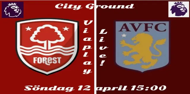 Inför: Nottingham Forest - Aston Villa