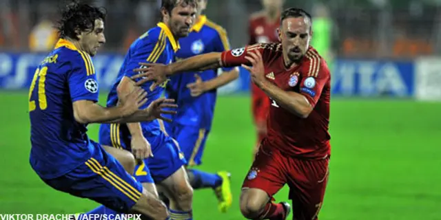 CL Gruppenspiel FC Bayern München 4 - BATE Baryssau 1