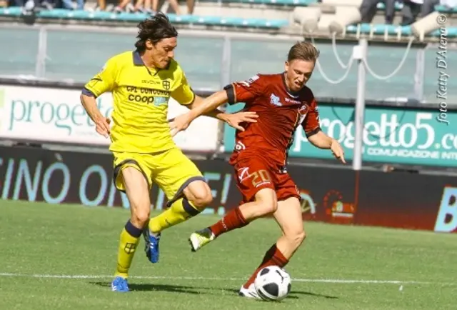 Reggina - Novara 1-1: En uppryckning