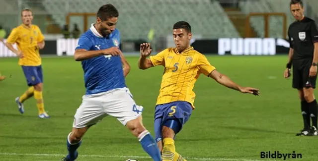 Sveriges U21-landslag förlorade det första mötet mot Italien