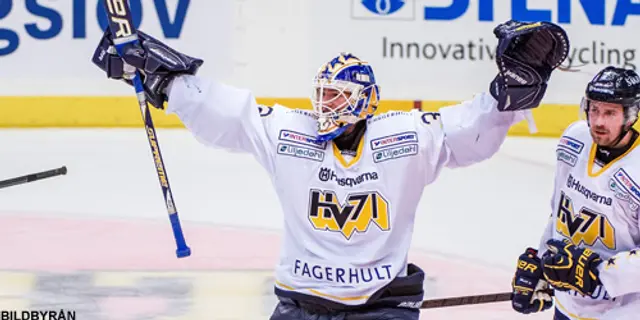 Bragdmatch av HV71 gav tre nya poäng