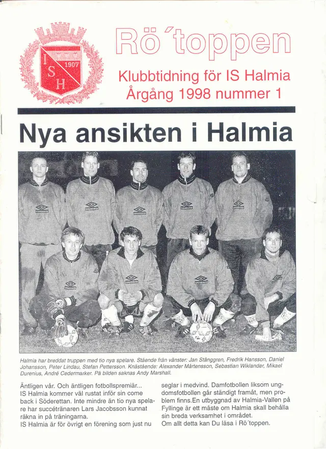 Nya ansikten i Halmia