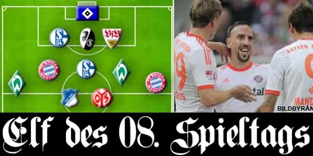 Omgångens elva i Bundesliga: Offensiv var ordet