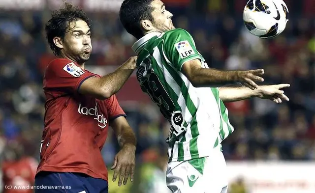 Osasuna - Real Betis 0-0