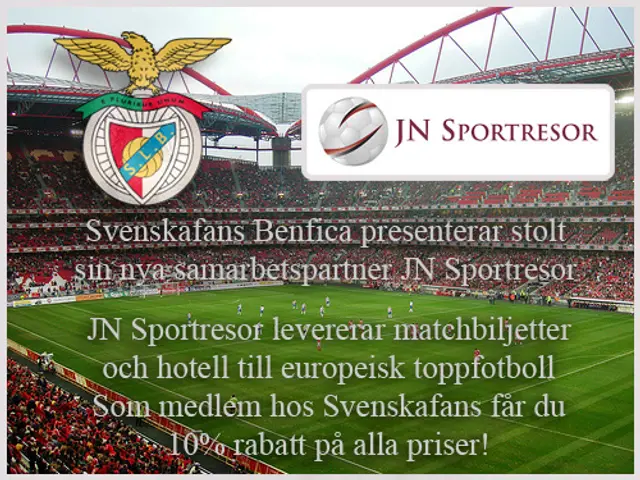 Se Benfica live med JN Sportresor