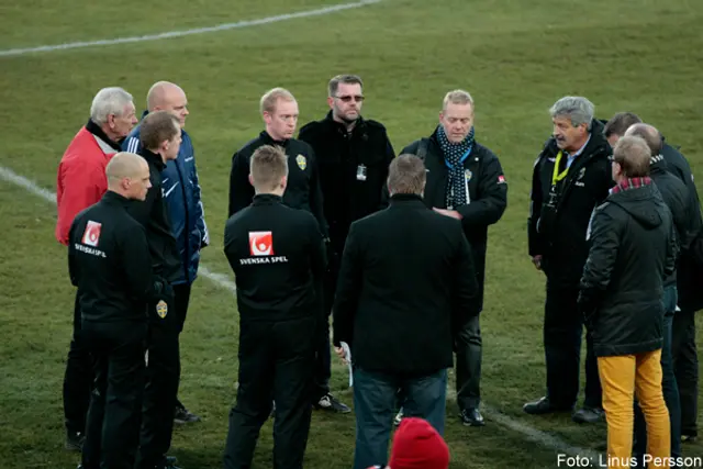 Dagens match är inställd - flyttad till Behrn Arena *uppdaterad*