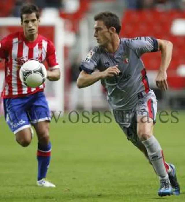 Sporting Gijón – Osasuna 1–0