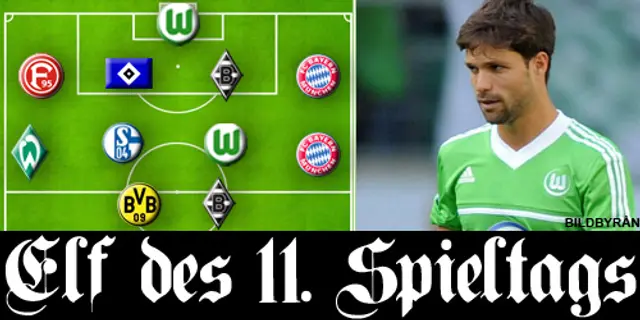 Omgångens elva i Bundesliga: En glödhet brasse och flera kaptener
