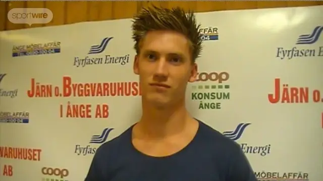 Oskar Nordlund efter sista matchen