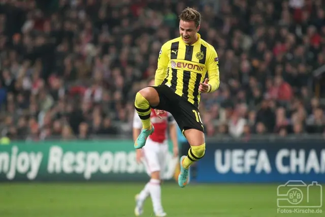 Mario Götze glänste i Amsterdam